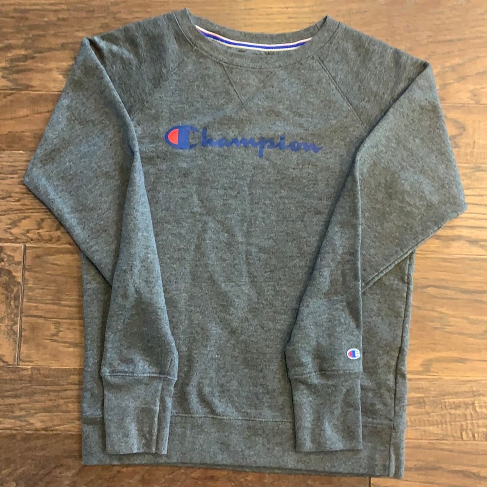 Gray Champion sweatshirt